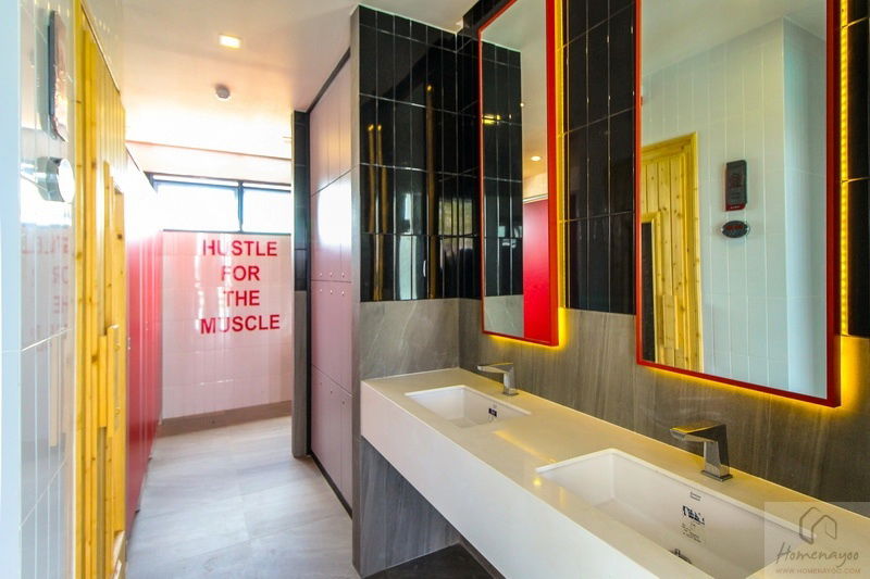 picture ✨Washing machine Can be baked ✨ The Origin Ramintra 83 Station Building E, 6th floor, size 44 sq m., 2Beds 2Baths, 22,000 baht/month Line @bzprOperty - 17/51
