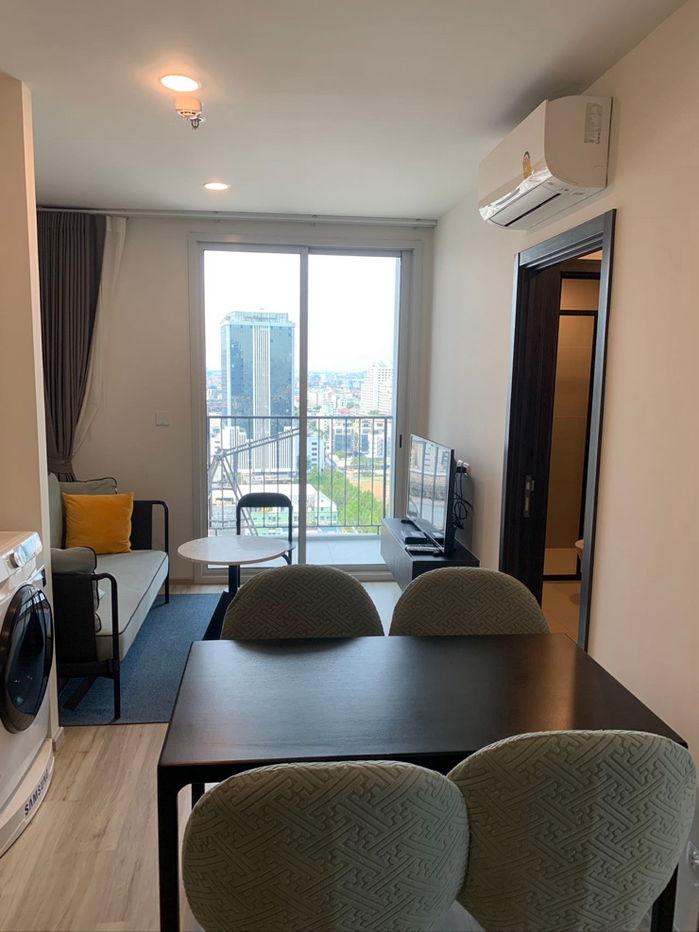 picture For rent XT Huaikhwang 2 bedrooms, fully furnished, nearby MRT Huaikhwang, ready to move in - 2/20
