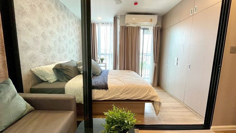 ปล่อยเช่า Atmoz Ratchada - Huaikwang แอทโมซ รัชดา - ห้วยขวาง ห้องแต่งสวย เฟอร์นิเจอร์ครบ พร้อมเข้าอยู่