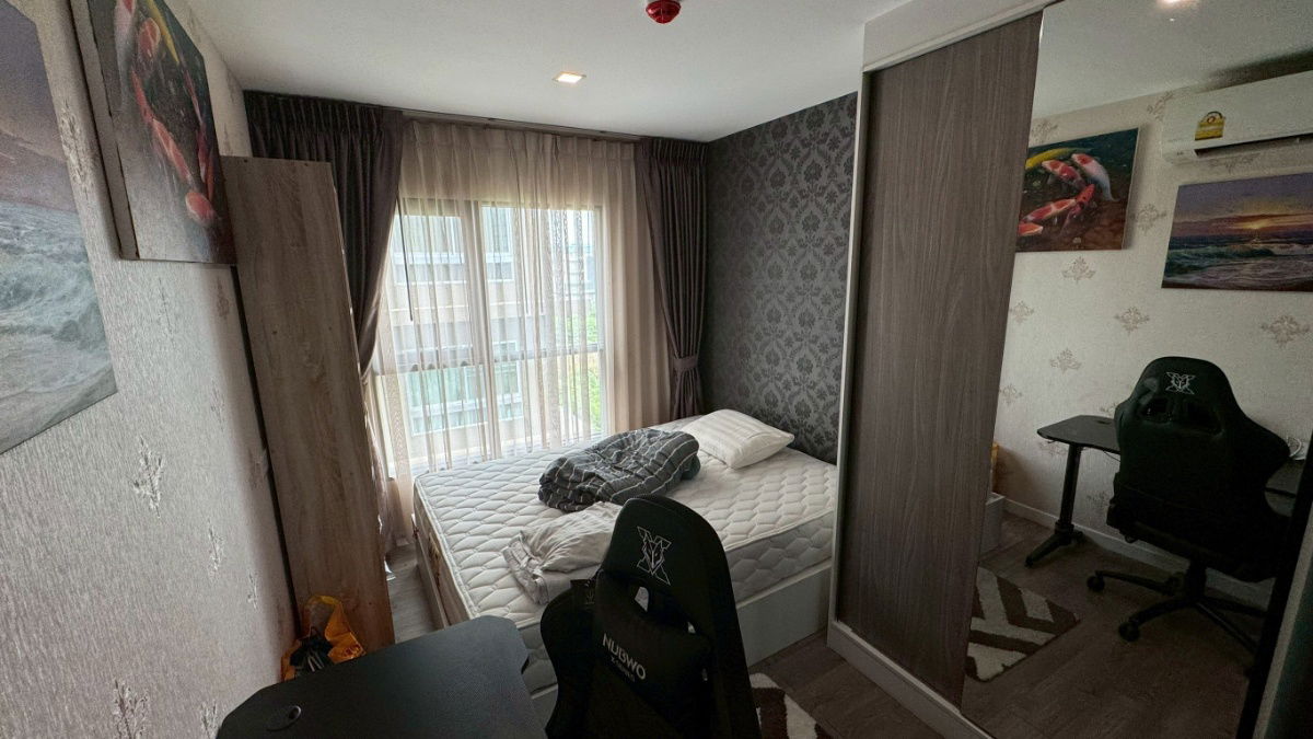 picture ✨Condo for rent Ready to move✨Sukhumvit 107, 5th floor, corner room, size 27 sq m., complete with furniture + electrical appliances. Line @bzprOperty - 4/30