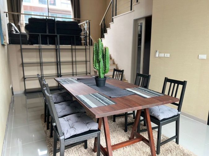 3-bed townhouse for rent, 185 sqm, 46 sq wah, Arden Phatthanakan