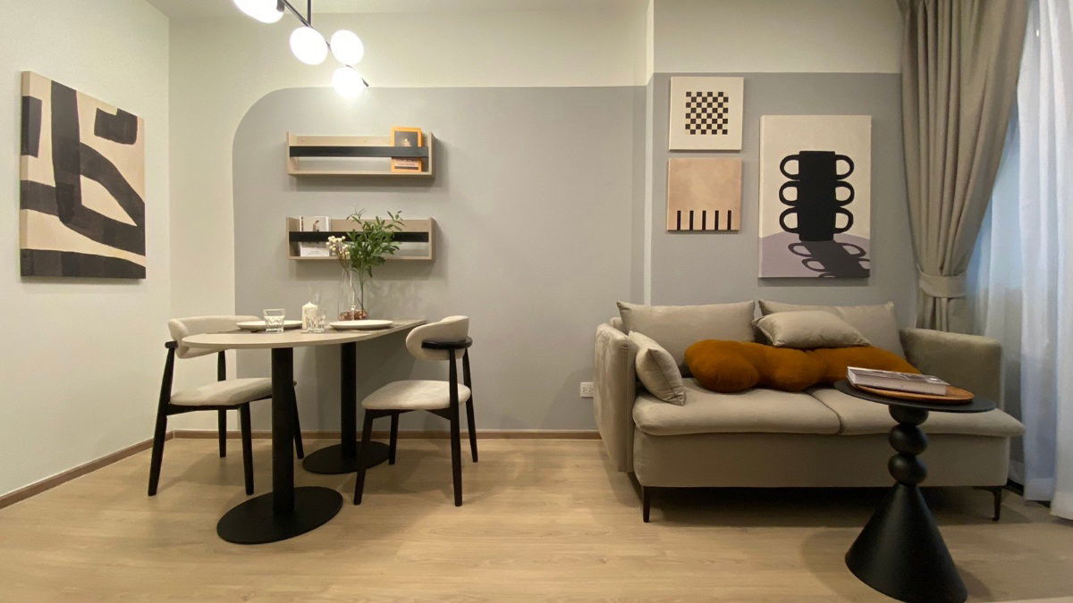 picture 🔥For Rent Life Rama4 🔥Luxury  decorated , Fully furniture , ready to move in //Ask more info LineOA : @moov-pp - 4/8