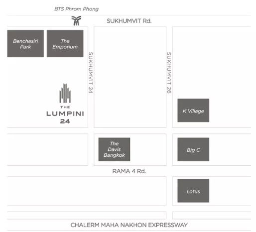 picture 📣The Lumpini 24 ✨ Size 28 sq m. 1 bedroom 📞 Line : @pukkhome (with @) - 8/9