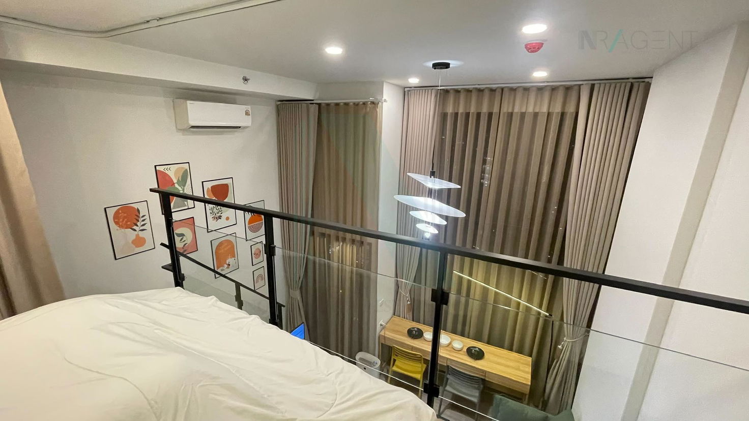 picture 📌 For Rent Condo ORIGIN PLUG & PLAY NONTHABURI STATION Building 1, Floor 21,Duplex, Room size 33 sqm - 5/8