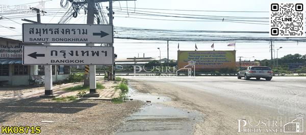 รูป ขายที่ 188 ไร่ เดินทางสะดวก ติด ถ.บ้านแพ้ว ใกล้ฝั่งพระราม 2 ใช้งานง่าย ติดถนนทั้งหน้าและหลัง - KK0871S - รูปที่ 5/5