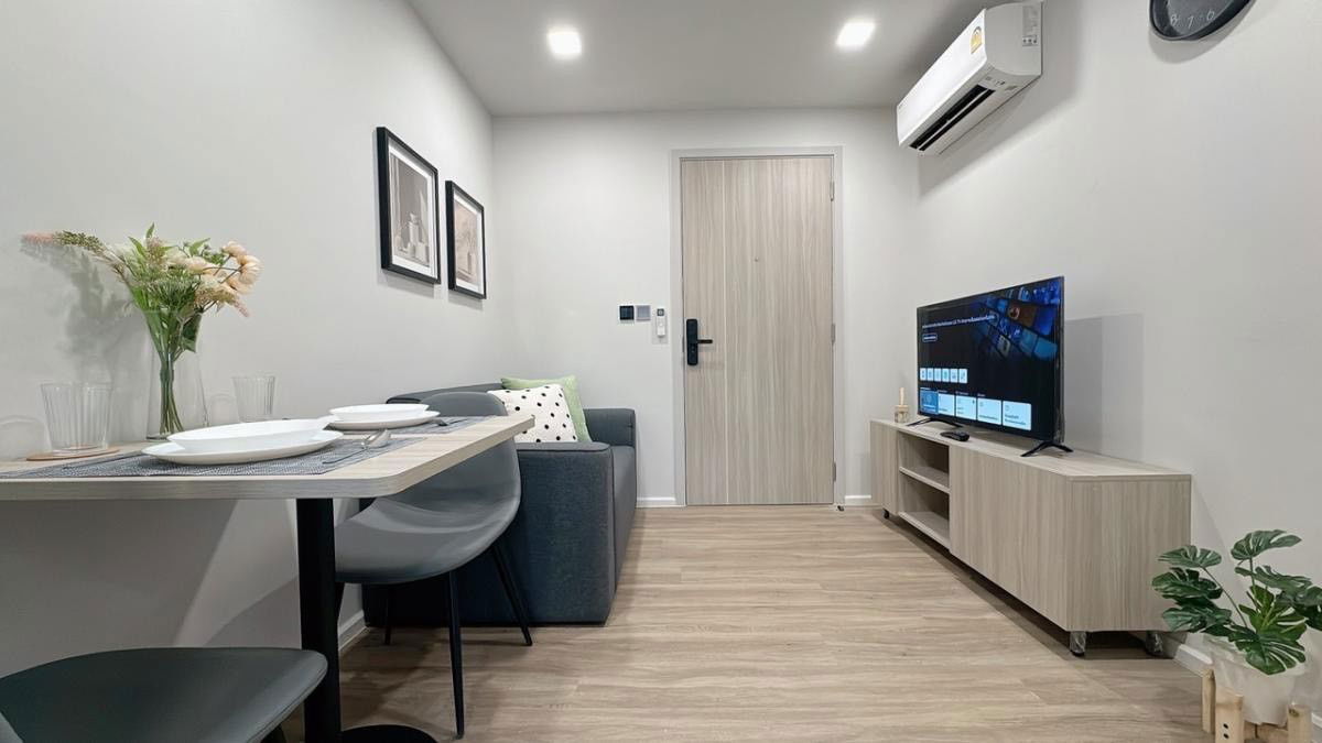 รูป ปล่อยเช่า Atmoz Flow Minburi แอทโมซ โฟลว์ มีนบุรี ห้องสวย เฟอร์นิเจอร์ครบ พร้อมอยู่ - รูปที่ 3/10