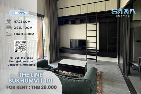 The Line Sukhumvit 101, Walk to BTS, High Floor, Fully Furnished.
