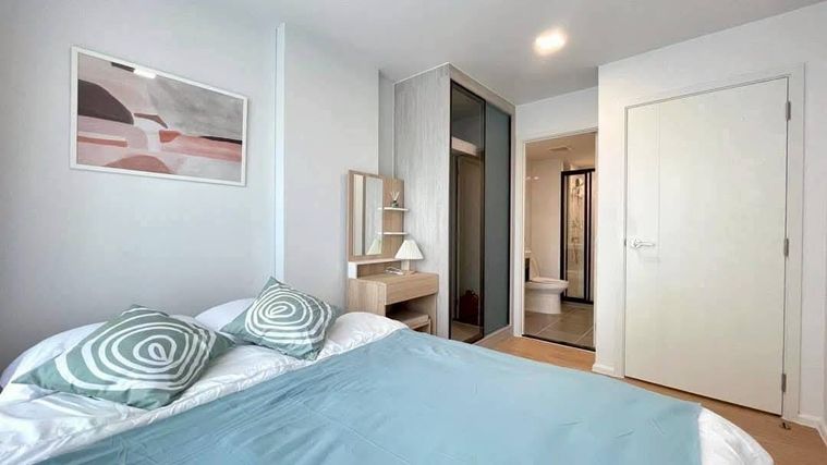 ปล่อยเช่า Atmoz Kanaal Rangsit แอทโมซ คาแนล รังสิต ห้องแต่งสวย เฟอร์นิเจอร์ครบ