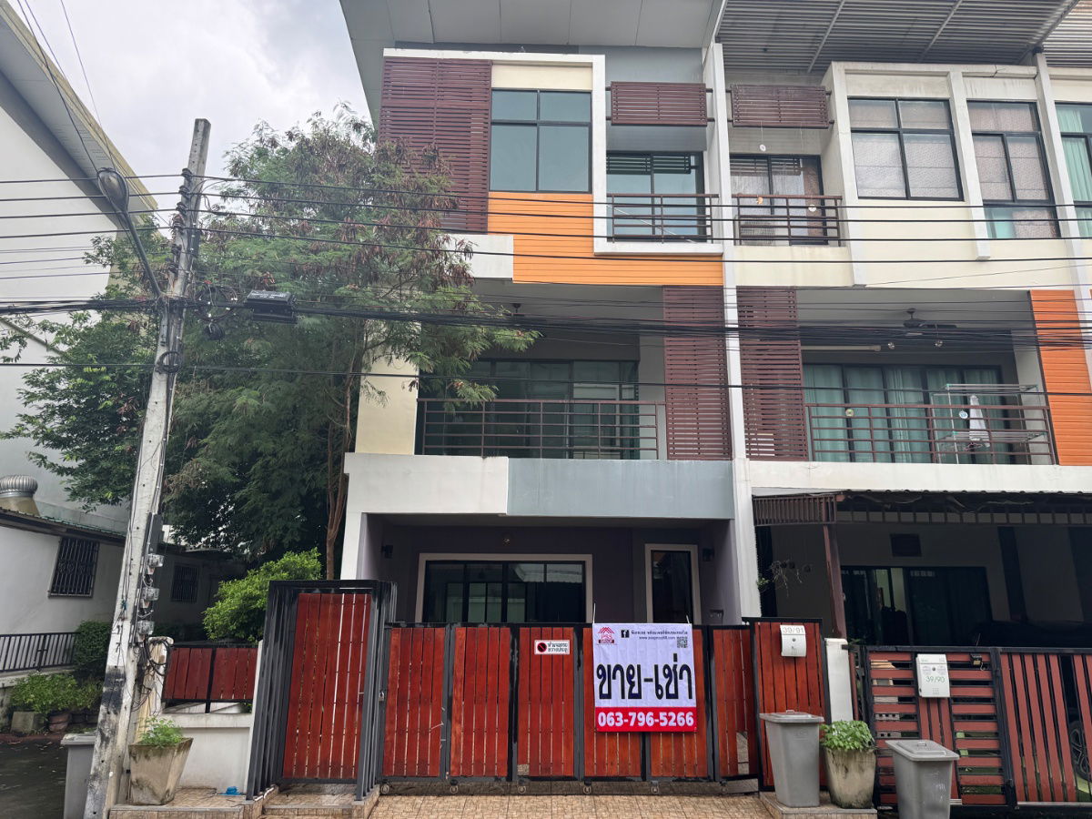 รูป เช่าอาคารพาณิชย์ 3 ชั้น(ห้องมุม)  ม.ซิกเนเจอร์ กัลปพฤกษ์ สวย ถูก ทำเลดี สนใจแอตไลน์ครับ@841qqlnr - รูปที่ 1/22