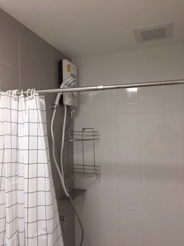 รูป Plum Alive2 ตึกD ชั้น4 เฟอร์ตกแต่งครบจบพร้อมเข้าอยู่ มีDigital Door Lock แยกกั้นห้องครัวให้ - รูปที่ 12/13