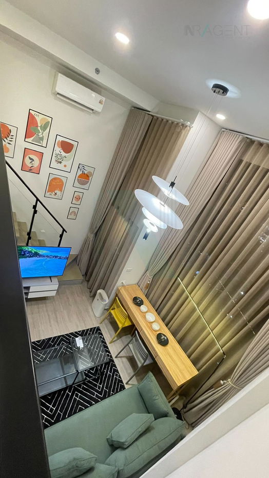 picture For Rent Condo ORIGIN PLUG & PLAY NONTHABURI STATION Building 1, Floor 21,Duplex, Room size 33 sqm - 4/8