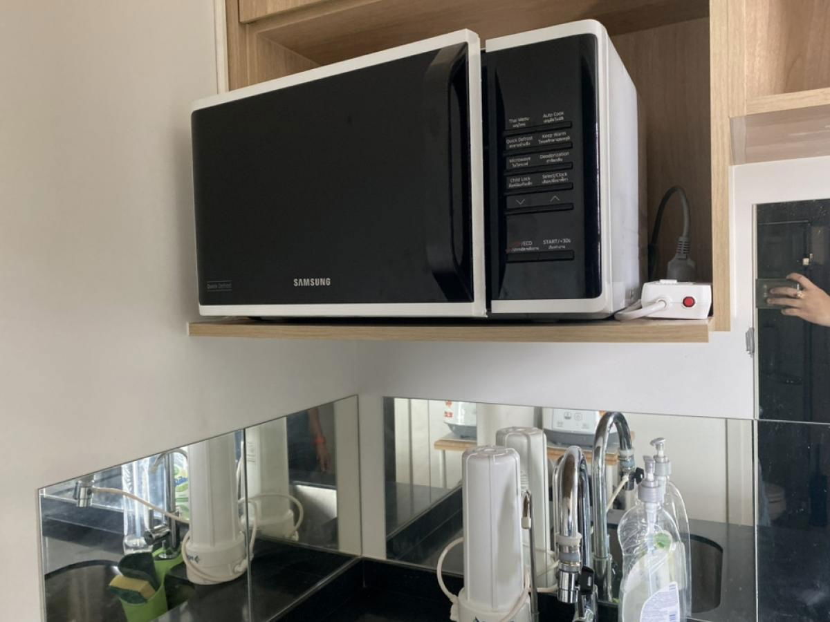 รูป ให้เช่า ✨ Noble Revolve Ratchada 2 ✨ ใกล้ MRT ศูนย์วัฒนธรรม เฟอร์นิเจอร์ และ เครื่องใช้ไฟฟ้าครบ  - รูปที่ 7/11