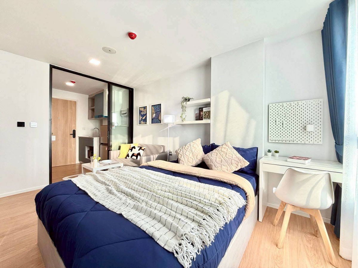 รูป ปล่อยเช่า Atmoz Kanaal Rangsit แอทโมซ คาแนล รังสิต ห้องแต่งสวย เฟอร์นิเจอร์ครบ - รูปที่ 11/13