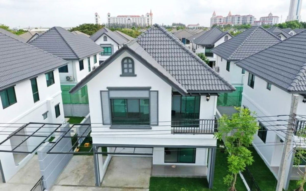 รูป โมดิวิลล่า บางนา บ้านแฝดให้เช่า บางนา กม.26 - รูปที่ 4/19