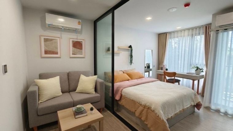 ปล่อยเช่า Kave Seed Kaset เคฟ ซี๊ด เกษตร ห้องสวย แต่งครบ เฟอร์นิเจอร์ครบ พร้อมเข้าอยู่