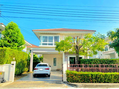 Houses for sale Lotus's Latkrabang : For sale at lowest price, Supalai Garden Ville Suvarnabhumi detached house, 63 sq wah (200 sq m). Fully furnished and equipped, ready to move in.