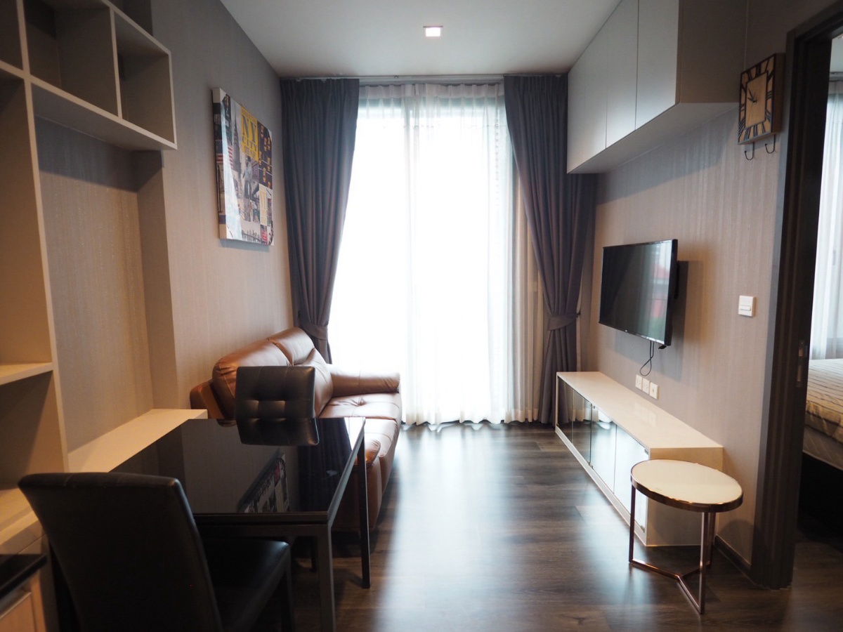 รูป ปล่อยเช่าคอนโด Edge สุขุมวิท 23 I 1-BR เฟอร์+เครื่องใช้ไฟฟ้าครบ ใกล้🚆BTS  อโศก / MRT สุขุมวิท - รูปที่ 5/11