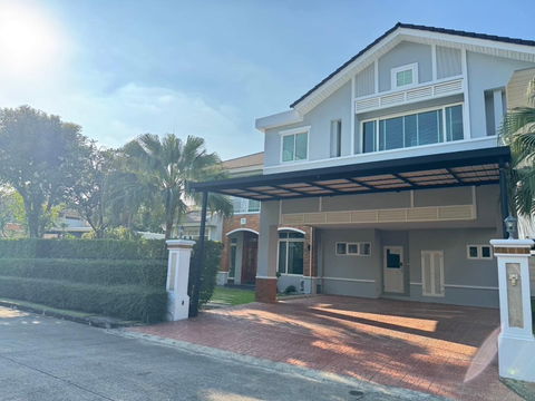 House for rent Perfect Masterpiece Rama 9, ready to move in. If interested, contact Line @goodmanpro or call 0999029192.