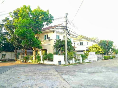 Ramkhamhaeng Krungthep Kreetha Soi Mistine MRT MinPhatthana 3.1km. 2-storey detached house for rent