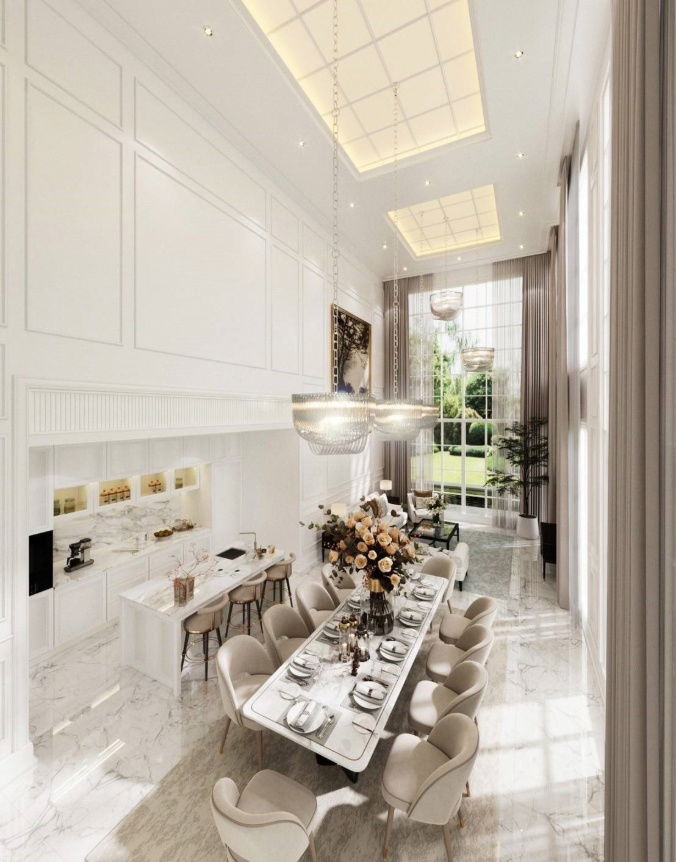 รูป ขาย Pool villa  3 ชั้น   4 ห้องนอน  7 ห้องน้ำ  1 ห้องครัว  2-4 ที่จอดรถ - รูปที่ 3/11