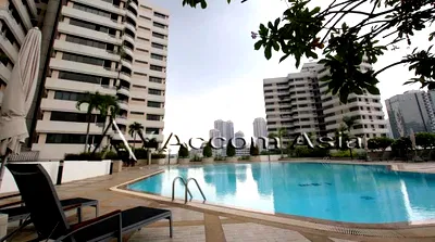 Condos for rent : 🔼🔽 AccomA 📩 Pet friendly 3 BR Condominium @Ruamsuk Condominium (AA14782)