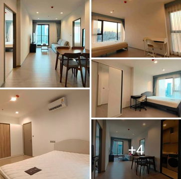 Life Asoke Hype 2 Bedroom 2 Bathroom Condo Rama 9 for Rent Fully furnished near MRT Rama 9 Bangkok