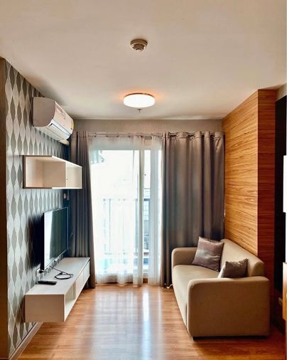 ให้เช่า The Trust คอนโด งามวงศ์วาน ** 7,500 บ./ด. **  ขนาด 31 ตรม.  1ห้องนอน 1ห้องน้ำ  ชั้น15 ตึก A