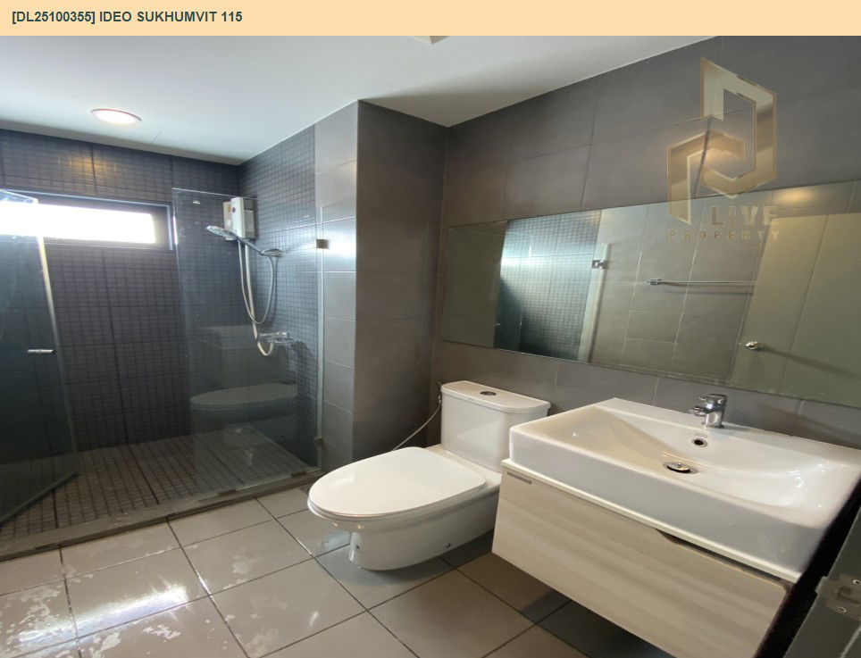 รูป DL25100355 ให้เช่าคอนโด ไอดีโอ สุขุมวิท 115 (IDEO Sukhumvit 115 ) ใกล้ BTS ปู่เจ้า พร้อมเข้าอยู่ โทรด่วน 0653619502 LineID @534wlwof - รูปที่ 17/18
