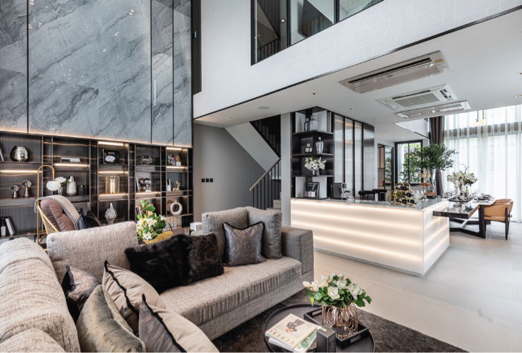 รูป 3 unit สุดท้าย Townhome ลักชู  ลาดพร้าว ใกล้ CBD  จอดรถได้ 4 คัน  - รูปที่ 3/10