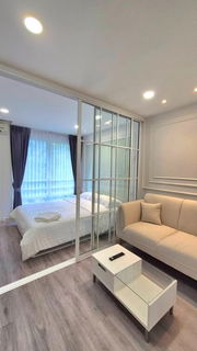 รูปภาพ 🎈#OL2406_104 🎈𝗙𝗼𝗿 𝗥𝗲𝗻1️⃣5️⃣k.🔥🔥 #Near MRT Phetchaburi ✨#Vacant room, ready to view, Condo I-House Laguna Garden RCA