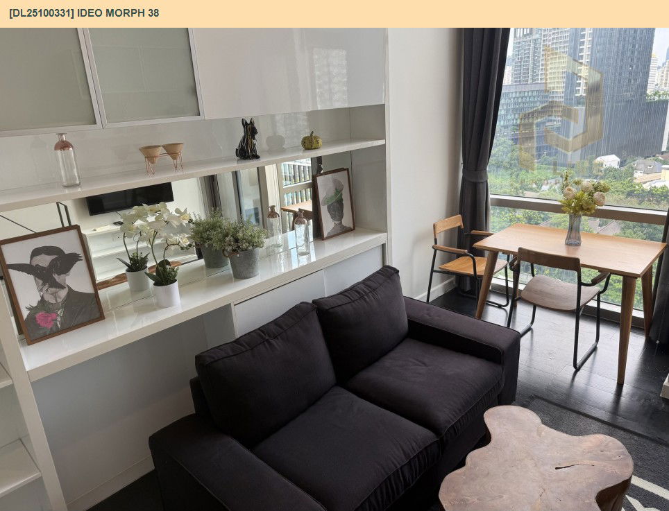 picture DL25100331 Condo for rent, IDEO Morph 38 near BTS Thong Lo, ready to move in, call urgently 0638692663 LineID @534wlwof - 10/10