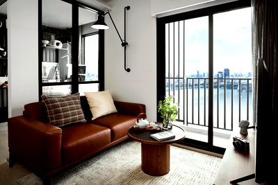 ขายคอนโด : 🔥3.3MB  2นอน ขายดาว์นคอนโดใหม่ ราคาดี  วิวแม่น้ำ ทำเลดีๆ ใกล้พระราม 3 ,สาทร,Terminal 21 พระราม 3 @ Nue Riverest Ratburana