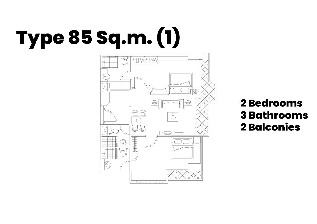 picture For Rent: The Fourwings Residence Condominium, 2-Bedroom - 42/42