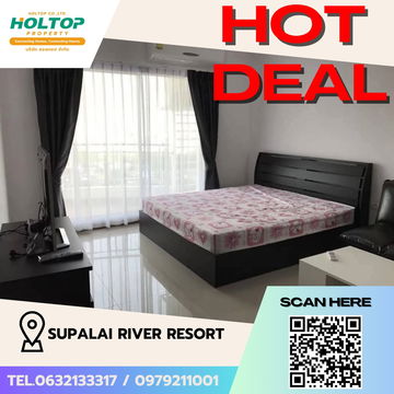 #S4741 ให้เช่า Supalai River Resort 