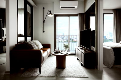 Condos for sale :  Down Payment 2 Beds  New Room & New Condo Close to Rama 3 and Sathorn area,  Terminal 21 @ Nue Riverest Ratburana