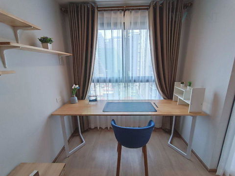 🚩 For Rent Condo IDEO RAMA 9 - ASOKE Building 1, Floor 15,Studio, Room size 26.00 sqm