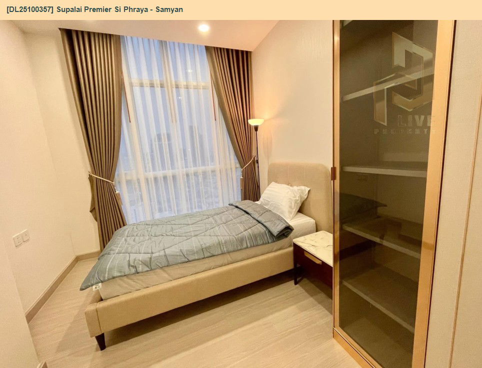 picture DL25100357 Condo for rent, Supalai Premier Si Phraya - Samyan near MRT สามย่าน, ready to move in, call urgently 0638692663 LineID @897iyzll - 9/15