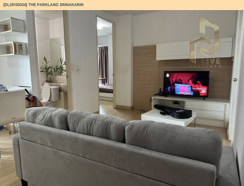 รูป DL25100334 ให้เช่าคอนโด เดอะ พาร์คแลนด์ ศรีนครินทร์ (The Parkland Srinakarin) ใกล้ - พร้อมเข้าอยู่ โทรด่วน 0800343450 LineID @655ebbvc - รูปที่ 4/10