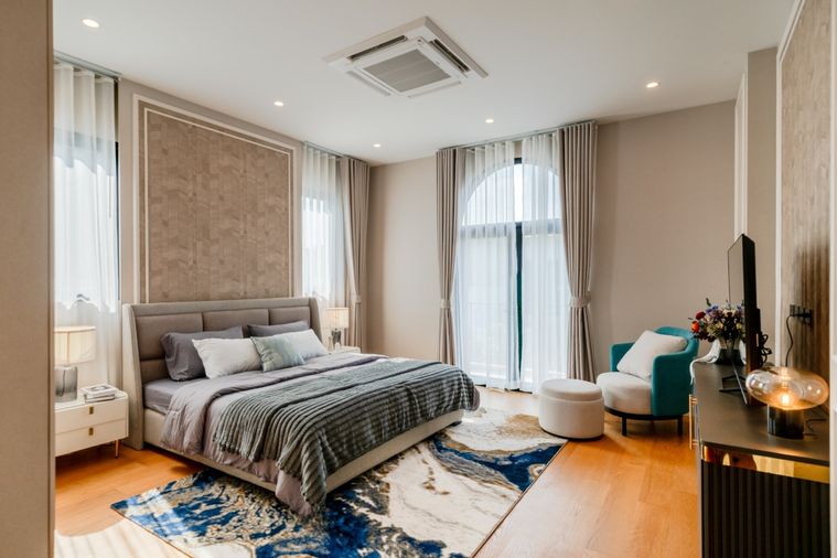 🚩บ้านเดี่ยว 3 ชั้น แซงค์ รอยัล กรุงเทพกรีฑา ✨5 นอน + ลิฟท์✨📍ใกล้ รร.นานาชาติ Brighton & Wellington