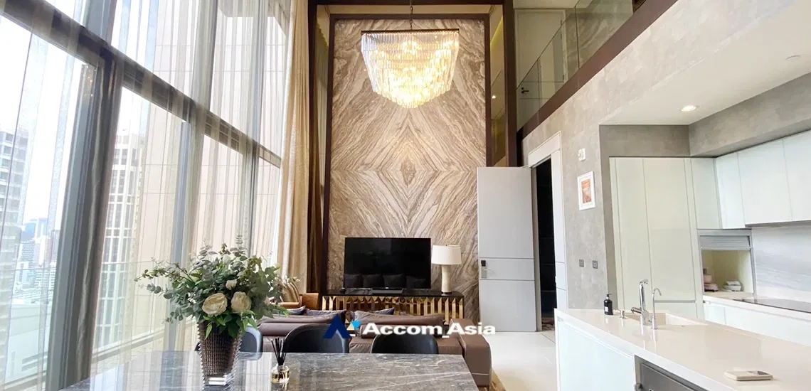 picture 🔼🔽 AccomA 📩 Duplex Condo,Double High Ceiling 2 BR Condominium @Vittorio Sukhumvit 39 (AA34429) - 1/12