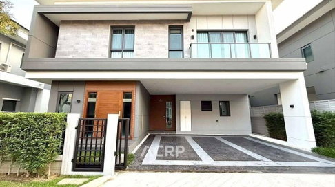 Single house for rent at The City Bangna, near Mega Bangna. Fully furnished.