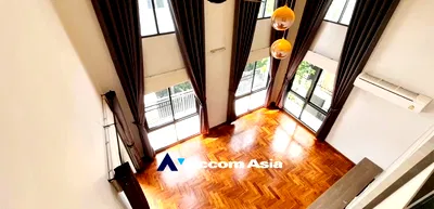 Houses for rent Bang Na : 🔼🔽 AccomA 📩 Pet friendly,Double High Ceiling 5 BR House @House in Compound (AA24780)