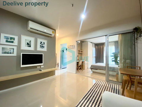 DL003862 Condo for rent, Aspire Rama 9 near MRT พระราม 9, ready to move in, call urgently 0638692663 LineID @897iyzll