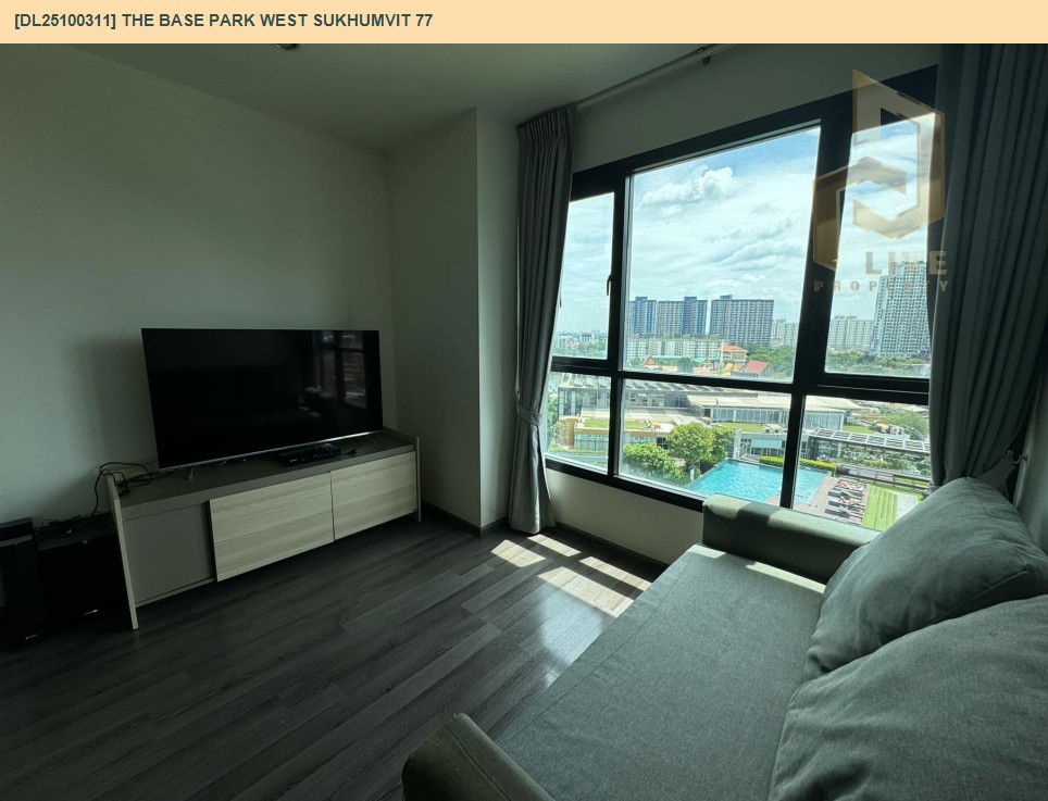 picture DL25100311 Condo for rent, The Base Park West Sukhumvit 77 near BTS On Nut, ready to move in, call urgently 0638692663 LineID @897iyzll - 4/8