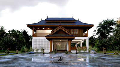 บ้านเดี่ยว เชียงราย : บ้าน รับออกแบบบ้าน สร้างบ้าน ออกแบบตกแต่งภายในบ้านและสวนทั่วไทย