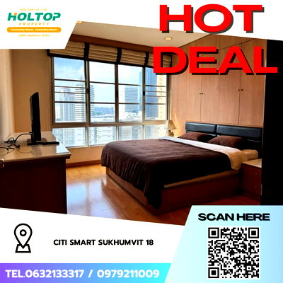 Condos for rent : #Z2734💥 141068 🔥Condo for rent: Citi Smart Sukhumvit 18