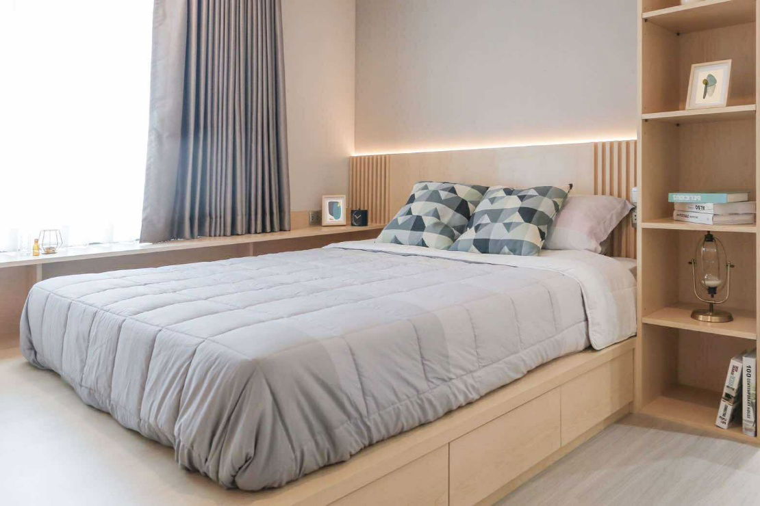 picture For rent 💥 Life Ladprao  💥 Beautiful room, ready to move in, beautifully decorated, fully furnished. - 12/15