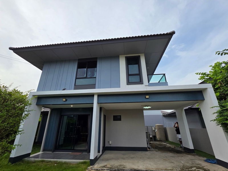 บ้านเดี่ยวให้เช่า : ให้เช่าบ้านเดี่ยว SMART HOME หลังมุม หมู่บ้านคณาสิริ ศาลายา–ปิ่นเกล้า บ้านใหม่ ตกแต่งครบ ฟังก์ชันสมบูรณ์ พร้อมเข้าอยู่!