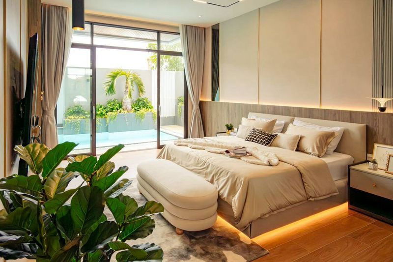 รูป วิลล่าสุดหรู สไตล์โมเดิร์น เป็นส่วนตัว ใกล้ชายหาดจอมเทียนพัทยา ชลบุรี  - รูปที่ 17/17