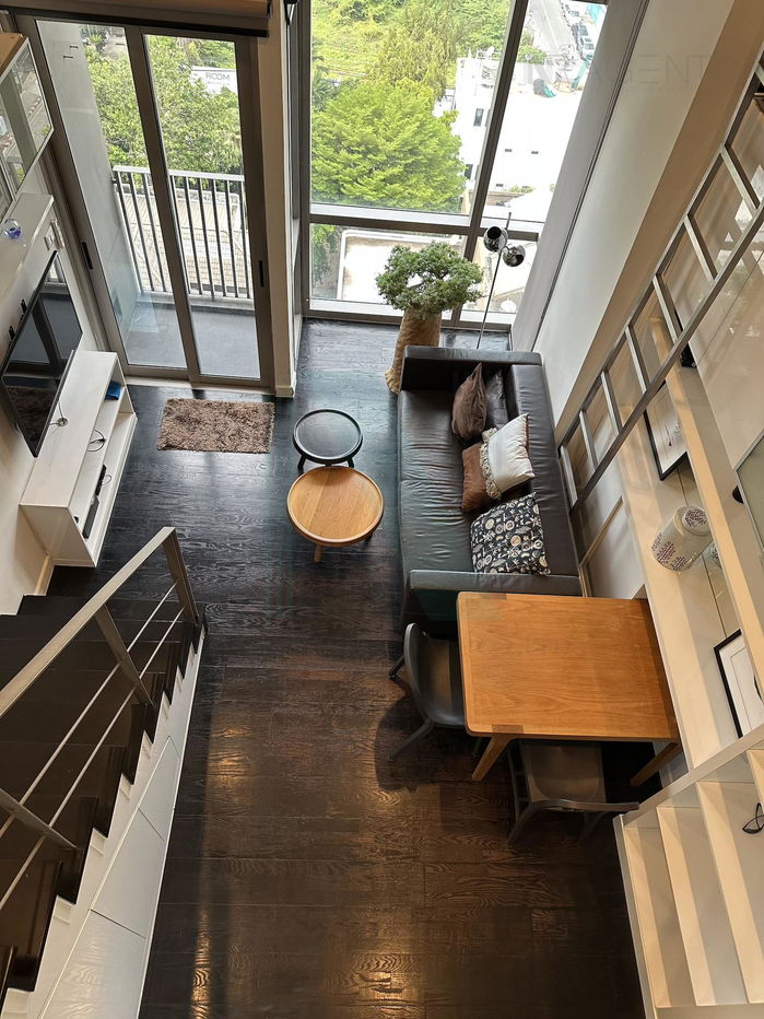 รูป 🔺 ให้เช่าคอนโด ไอดีโอ มอร์ฟ 38 อาคาร 1 ชั้น 8 Duplex ขนาด 38 ตรม ใกล้ Gateway เอกมัย - รูปที่ 6/8
